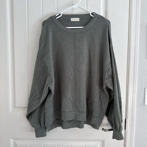 By Together Women’s Oversized Green Sweater